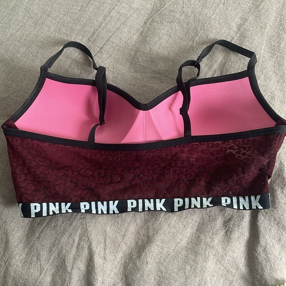 PINK padded bralette - Picture 2 of 4